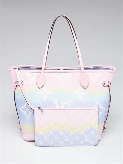 Louis Vuitton Pastel Monogram Giant Canvas Escale Neverfull 